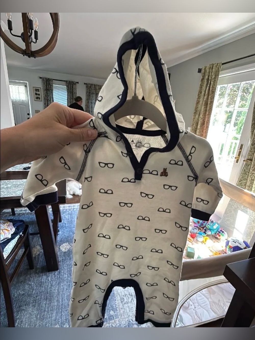 Baby gap glasses onsie 3-6m